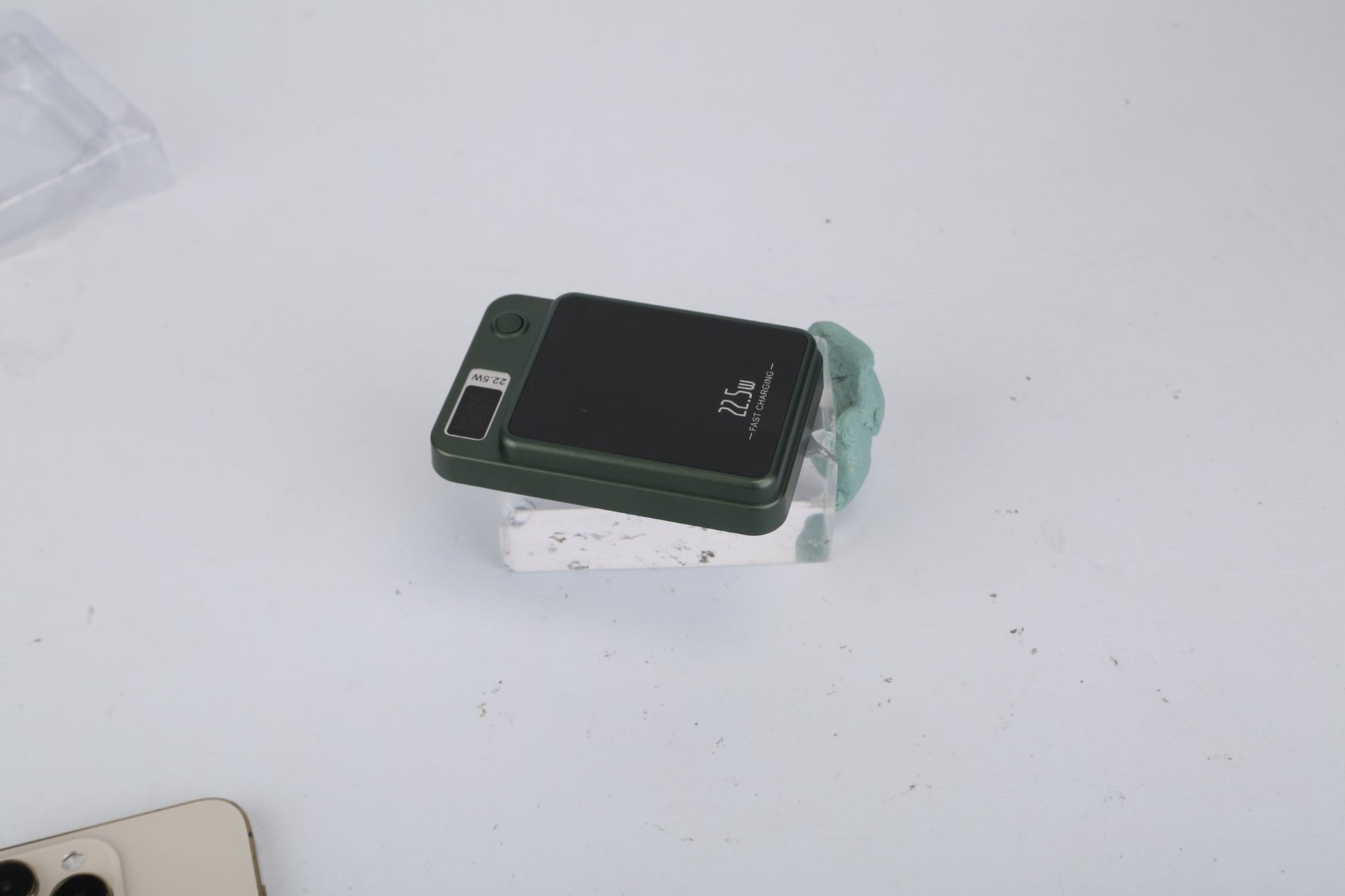 1Pc 2 In 1 Magnetic Wireless Power Bank 10000mAh PD20W Fast Charger MagSafe Wireless Power Bank Fit For IOS Phones IOS Phone 17 Series And More - @3 - MMM