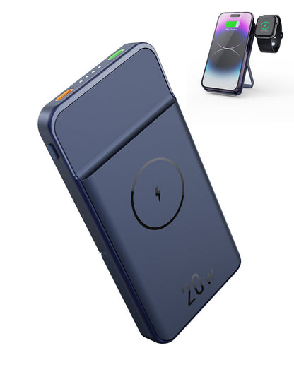Magnetic Power Bank Wireless Charger - @3 - MMM
