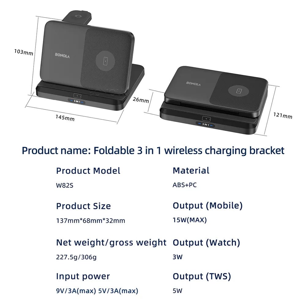 Fast Wireless Portable Charger @3-MMM