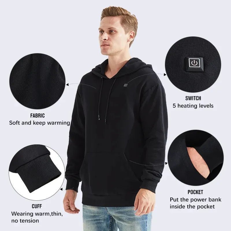 Heating Hoodies Unisex USB @3-MMM