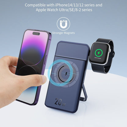 Magnetic Power Bank Wireless Charger - @3 - MMM