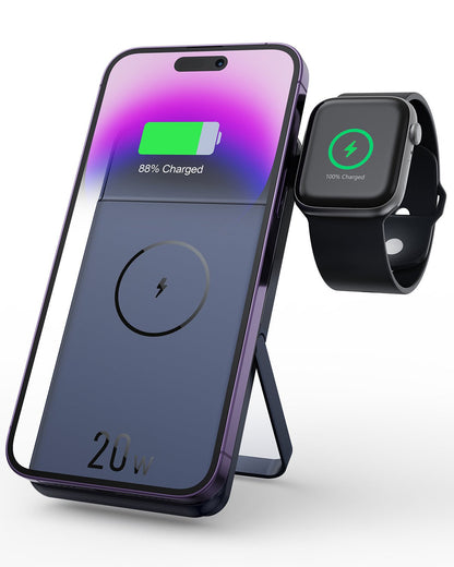 Magnetic Power Bank Wireless Charger - @3 - MMM